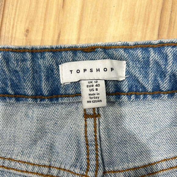 Button fly jean skirt - Picture 3 of 3